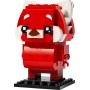 LEGO BRICKHEADZ Panda červená Mei 40798 STAVEBNICE