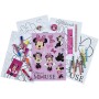 Školní potřeby Disney Minnie Mouse velký set 35ks s omalovánkami