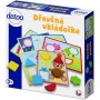 DETOA DŘEVO Baby vkládačka 6 předloh 15 dílků *DŘEVĚNÉ HRAČKY*