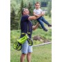 Odrážedlo Funny Wheels Rider SuperSport 2v1 odstrkovadlo s popruhem Zelené