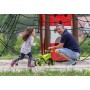Odrážedlo Funny Wheels Rider SuperSport 2v1 odstrkovadlo s popruhem Zelené
