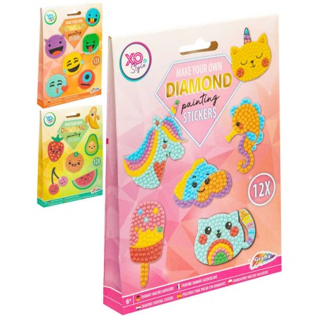 GRAFIX Výroba ozdobných samolepek s diamanty kreativní set v krabici