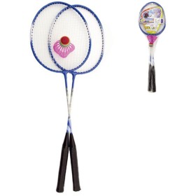 Badminton set 2 pálky kovové + míček různé barvy
