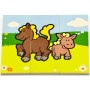 DŘEVO Puzzle 18 ks ZVÍŘÁTKA *DŘEVĚNÉ HRAČKY*