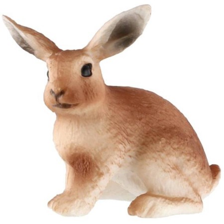 Zajíc polní mládě 6cm zvířátko plastová figurka Zooted