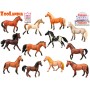 Zvířátko kůň 14cm Zoolandia plastová figurka koník 12 druhů