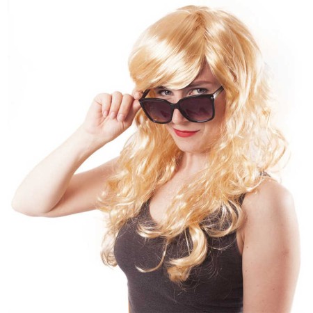 KARNEVAL Paruka blond dospělá *KARNEVALOVÝ DOPLNĚK*