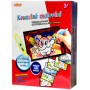 Kouzelné malování vodou kreativní set 6 obrázků se stojánky a štětcem