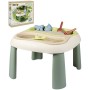 SMOBY Baby stoleček na písek a vodu herní set s formičkami a nástroji