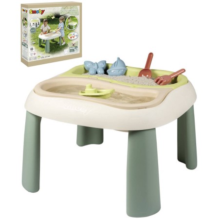 SMOBY Baby stoleček na písek a vodu herní set s formičkami a nástroji