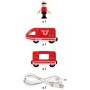 BRIO Vláček elektrická vlaková souprava s figurkou na dobíjecí baterie USB