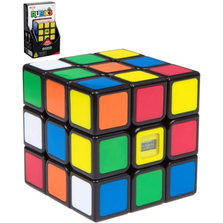 SPIN MASTER HRA Rubikova kostka 3x3 hlavolam s časomírou na baterie