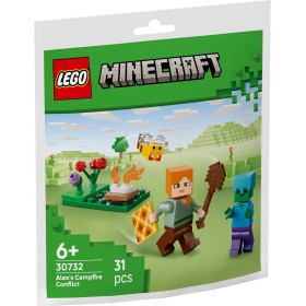 LEGO MINECRAFT Alex a konflikt u táboráku 30732 STAVEBNICE