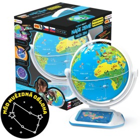 EPEE Glóbus Naše Země - průzkum  USB dobíjení Aplikace na mobil