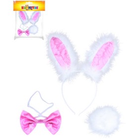 KARNEVAL Zaječí uši set s motýlkem a ocáskem *KARNEVALOVÝ DOPLNĚK*