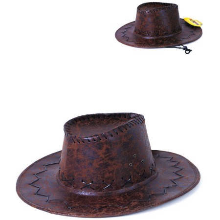 KARNEVAL Kovbojský klobouk hnědý *KARNEVALOVÝ DOPLNĚK*