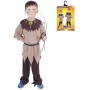 KARNEVAL Šaty Indián s páskem vel. M (116-128 cm) 6-8 let *KOSTÝM*