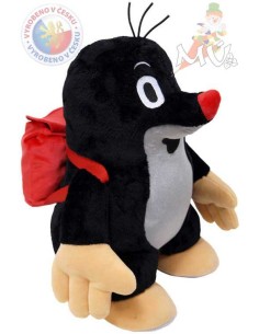 MORAVSKÁ ÚSTŘEDNA Krtek (krteček)  35 cm s batůžkem * PLYŠOVÉ HRAČKY *