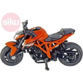 SIKU Motorka oranžová KTM 1290 Super Duke model kov 1384