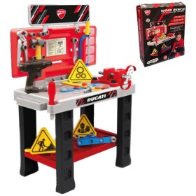 DUCATI Pracovní stůl 50x35x75cm dětská sada 30ks malý kutil s nářadím