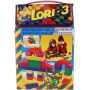 LORI 003 Stavebnice polytechnická 3 barevné kostky set 50ks