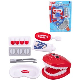 Doktorský set 5-8ks dětské lékařské potřeby zubař 2 druhy
