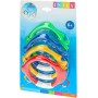 INTEX Kroužky barevné rybička do vody na potápění set 4ks na kartě 55507