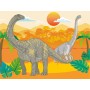 DINO DŘEVO Kubus Jurský svět set 12ks obrázkové kostky *DŘEVĚNÉ HRAČKY*