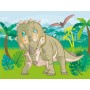 DINO DŘEVO Kubus Jurský svět set 12ks obrázkové kostky *DŘEVĚNÉ HRAČKY*