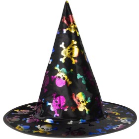 KARNEVAL Klobouk čarodějnický lebky *KARNEVALOVÝ DOPLNĚK*