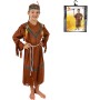 KARNEVAL Šaty Indiánka s čelenkou vel. M (117-128 cm) 6-8 let *KOSTÝM*