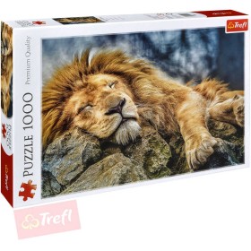 TREFL PUZZLE Foto Spící lev 1000 dílků 68x48cm skládačka 110447