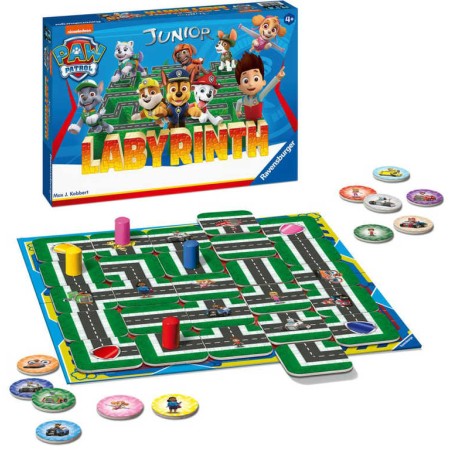 RAVENSBURGER Hra Labyrinth junior Tlapková Patrola *SPOLEČENSKÉ HRY*