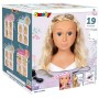 SMOBY Česací hlava My Beauty blondýnka kadeřnický set s doplňky