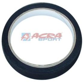 ACRA Sportpáska textilní 2cm x 10m černá barva
