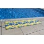 KUBISPORT Lehátko plážové skládací čtyřdílné 180x50cm květinový potisk Hawai