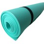 Fitness gymnastická podložka 173x61cm na aerobic 4mm zelená na cvičení