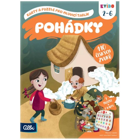 ALBI KVÍDO Pohádky Karty a puzzle pro Mluvicí tablík (rozšíření)