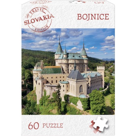 DINO Puzzle Travel Slovakia Bojnice 60 dílků 24x22cm skládačka