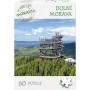 DINO Puzzle Travel Moravia Dolní Morava 60 dílků 24x22cm skládačka