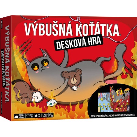 ASMODEE Hra Výbušná koťátka desková *SPOLEČENSKÉ HRY*