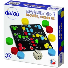 DETOA DŘEVO Hra Člověče, nezlob se! magnetické *SPOLEČENSKÉ HRY*
