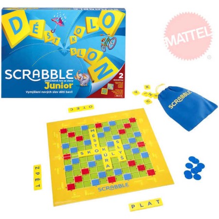 MATTEL Hra Scrabble Junior   * SPOLEČENSKÉ HRY *