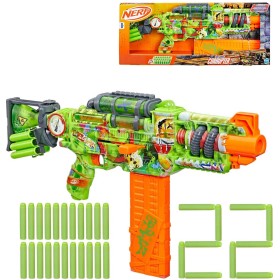 HASBRO NERF Zombie Corruptor set blaster + 22 šipek