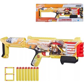 HASBRO NERF Tramsformers Ink Buzz Bumblebee set blaster + 8 šipek Elite
