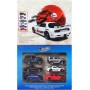 MATTEL HOT WHEELS Auto angličák Silver Series Streets Of Japan set 6ks kov