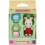 Sylvanian Families Chocolate baby králíček Creme set s doplňky v krabici