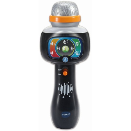 VTECH Mikrofon karaoke 15 písniček bluetooth na baterie Světlo Zvuk CZ