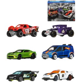 MATTEL HOT WHEELS Auto angličák Silver Series Legends set 6ks kov