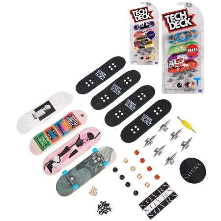 SPIN MASTER Tech Deck Fingerboard prstový skateboard set 4ks s doplňky